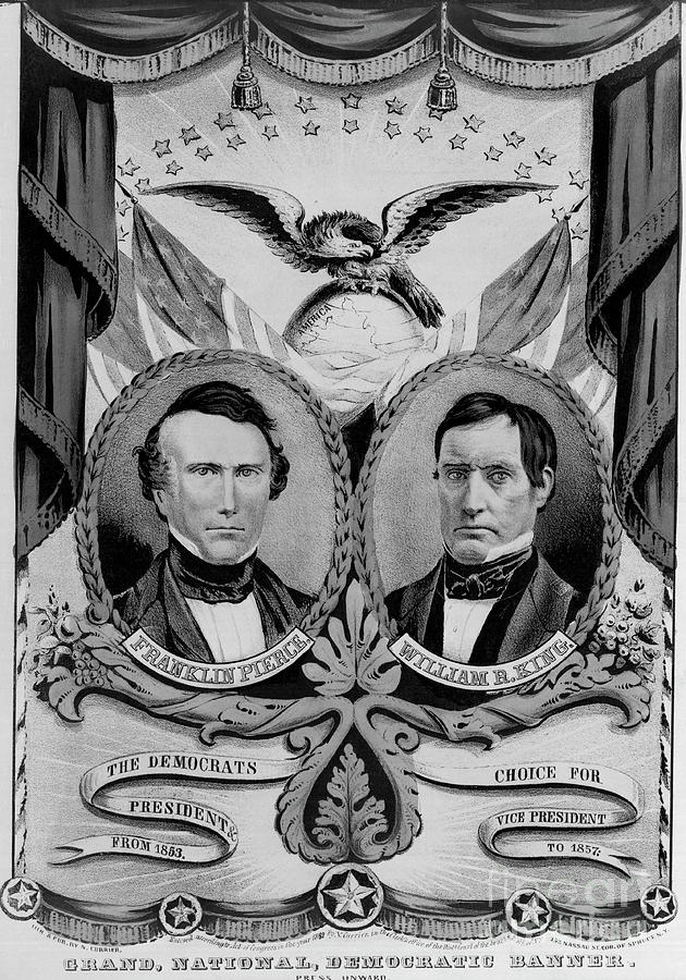 Franklin Pierce And William King Photograph by Bettmann