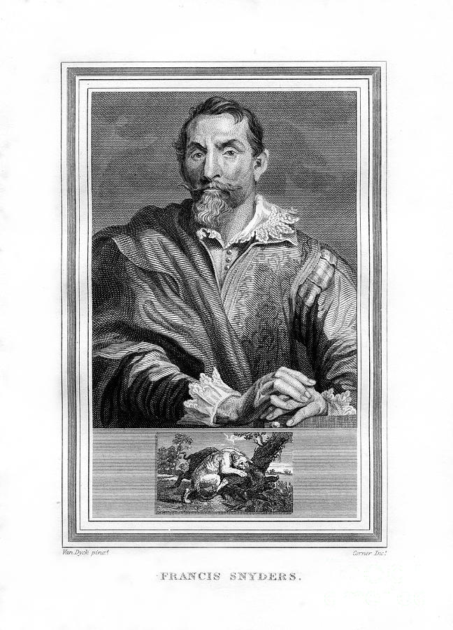 Frans Snyders, Flemish Baroque Era Drawing by Print Collector