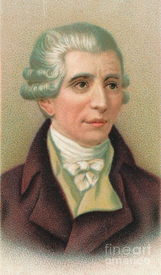 Franz Joseph Haydn 1732-1809, Austrian Drawing by Print Collector