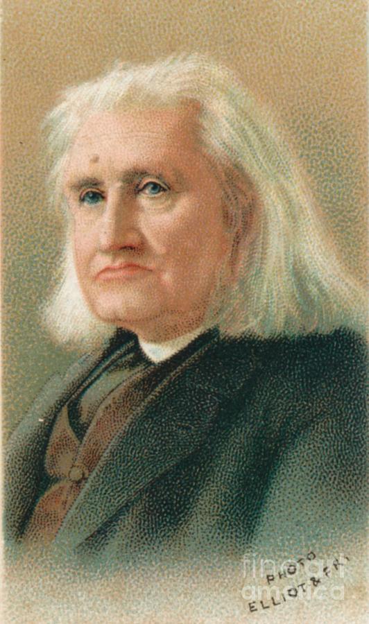 Franz Liszt 1811-1886, Hungarian Drawing by Print Collector