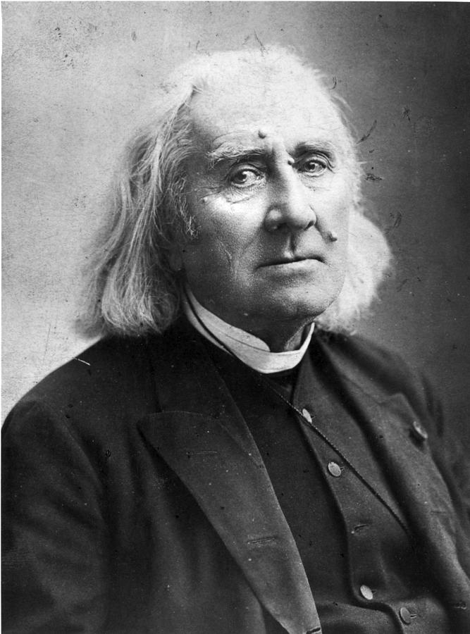 Franz Liszt Photograph by Nadar