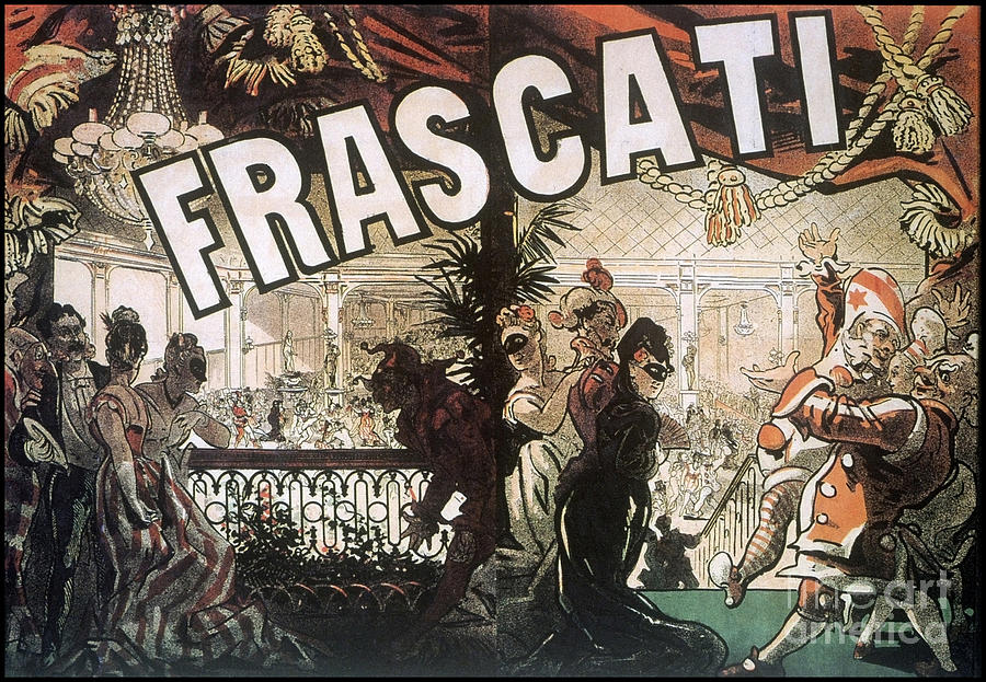 Frascati Poster. Artist Chéret, Jules Drawing by Heritage Images