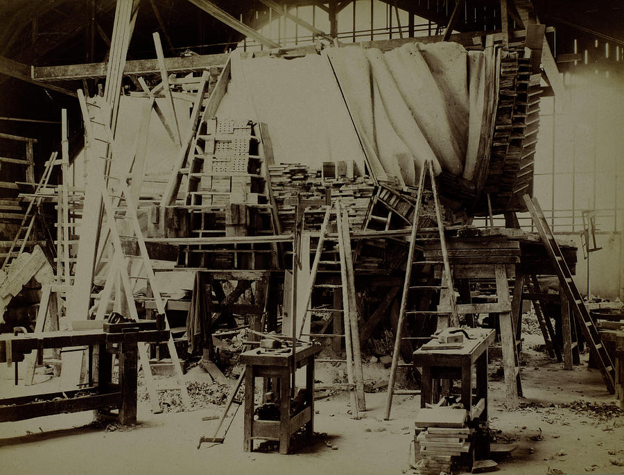 Frédéric Bartholdi Workshop Photograph by Science Source