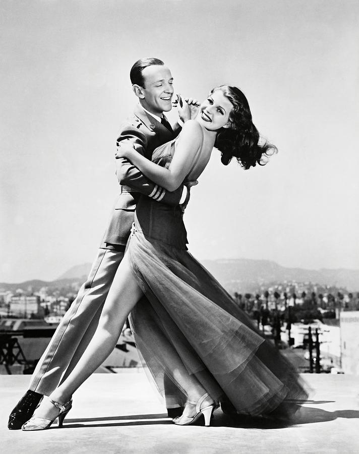 FRED ASTAIRE and RITA HAYWORTH in YOULL NEVER GET RICH -1941-. Photograph by Album