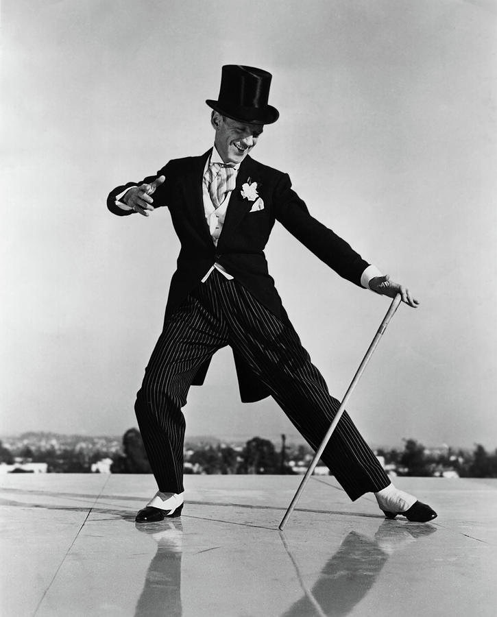 Fred Astaire Dancing In Blue Skies Photograph by Globe Photos - Fine ...