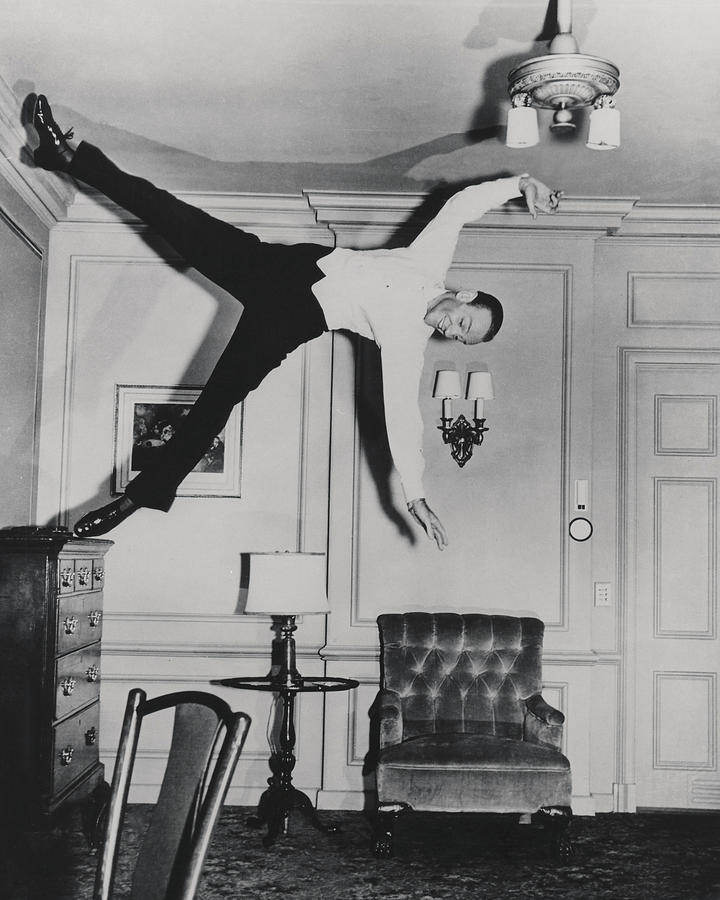 Fred Astaire Photograph - Fred Astaire: Defying Gravity by Globe Photos