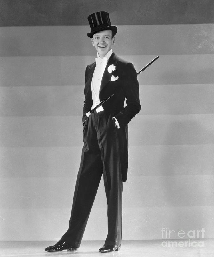 Fred Astaire In Top Hat And Tails Bettmann 