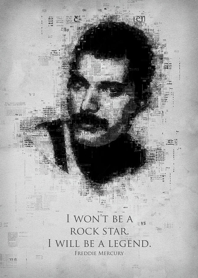 Freddie Mercury Digital Art by Gab Fernando