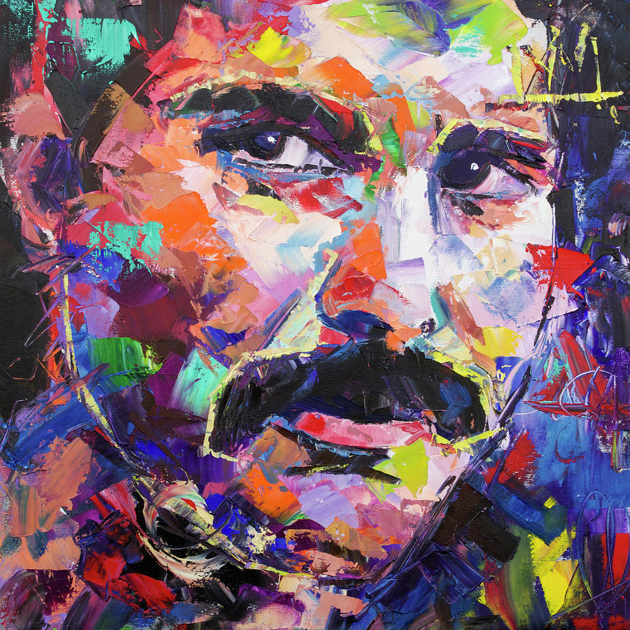 Freddie Mercury II Painting by Richard Day