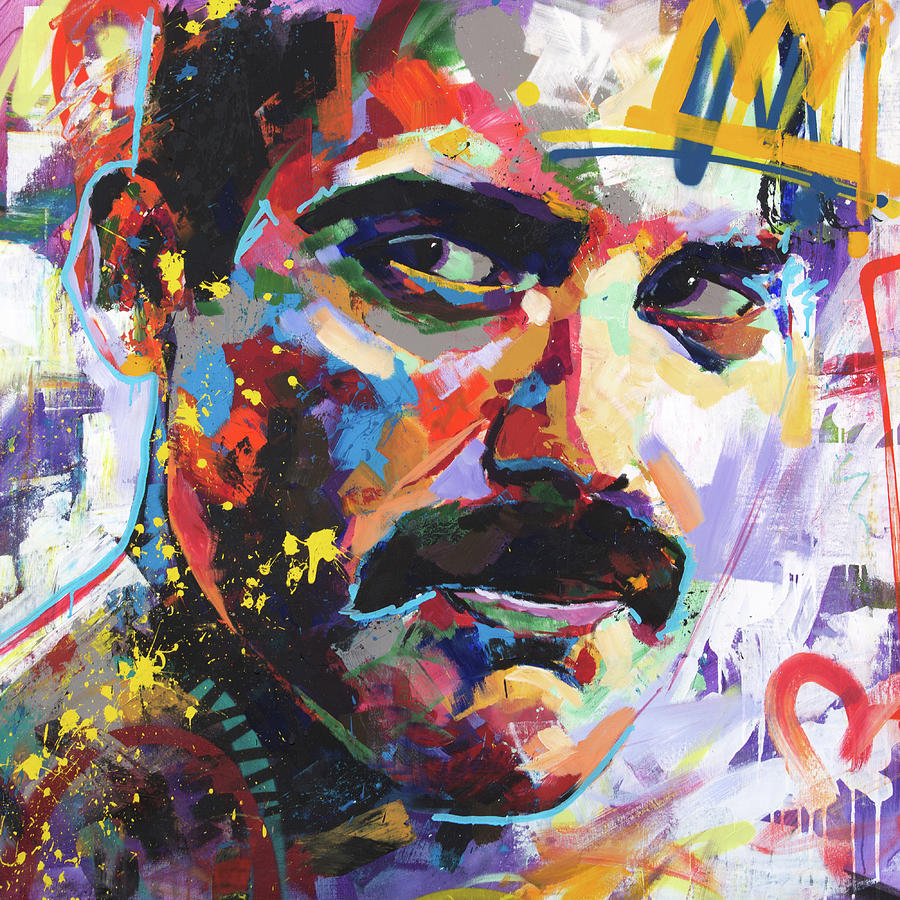 Freddie Mercury Painting by Richard Day