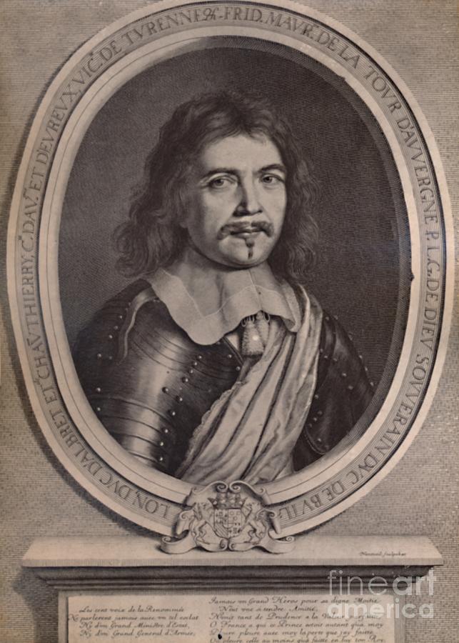 Frederic Maurice De La Tour Dauvergne Drawing by Print Collector