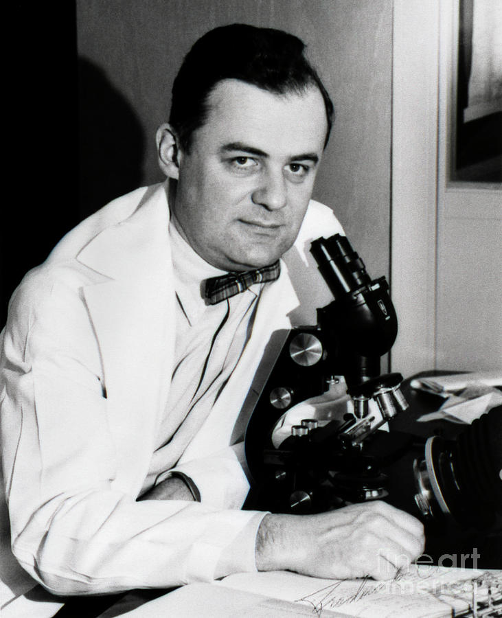 Frederick Chapman Robbins Photograph by Us National Library Of Medicine/science Photo Library