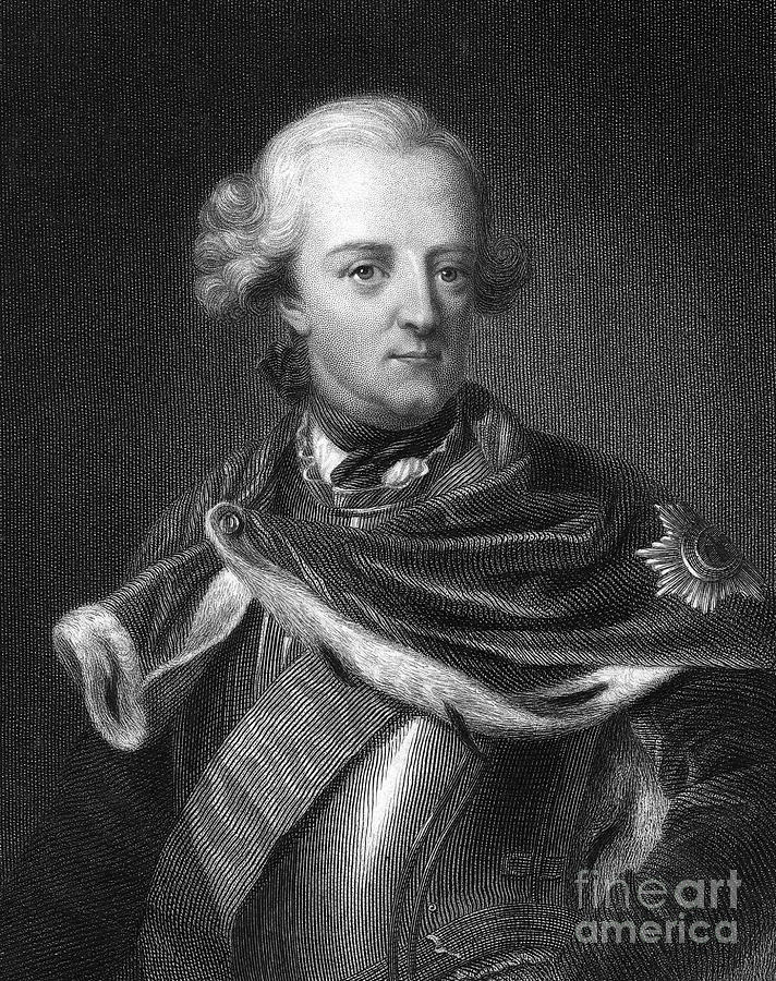 Frederick II, The Great 1712-1786 King Drawing by Print Collector