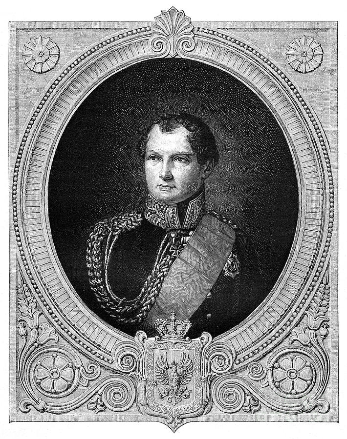 Frederick William Iv, King Of Prussia Drawing by Print Collector
