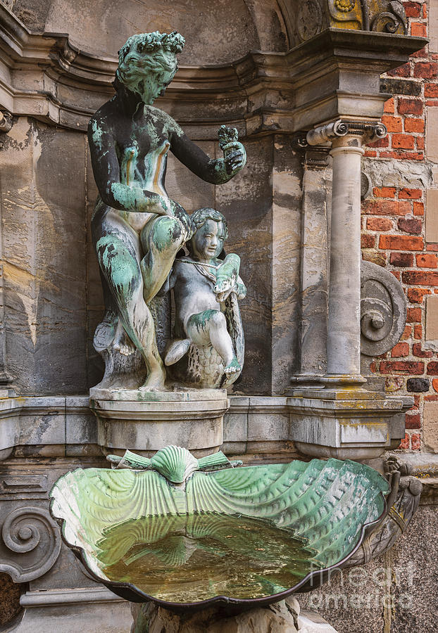 Frederiksborg castle statue Photograph by Sophie McAulay