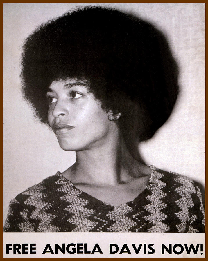 Free Angela Davis Now Photograph by Science Source