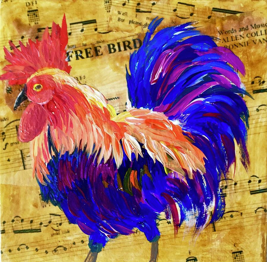 Free Bird Painting by Carolyn Jager - Fine Art America