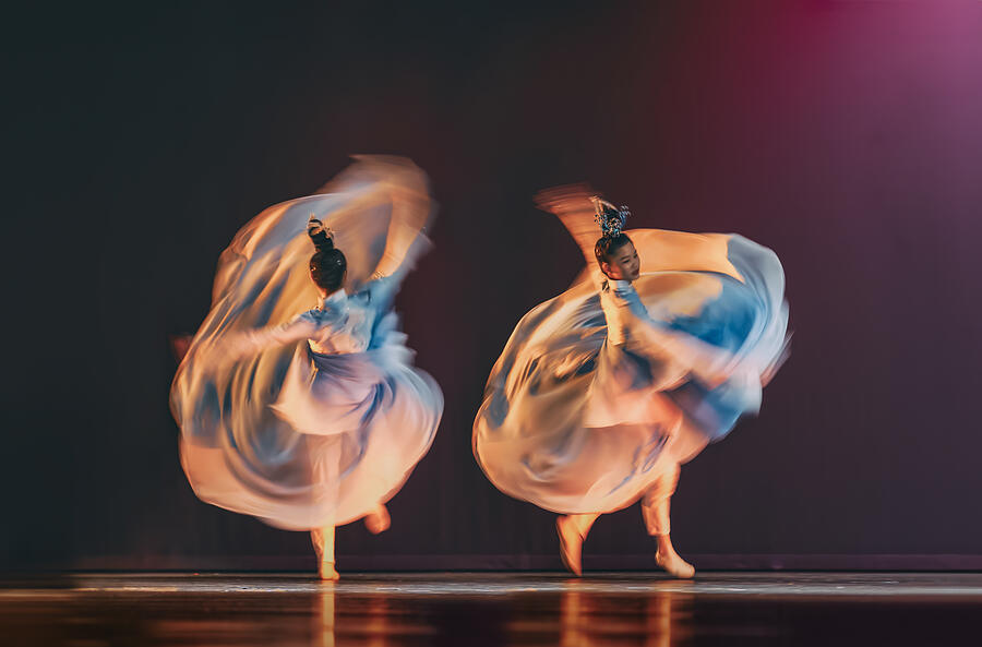Dancer Photograph - Free Expression by Li Chen