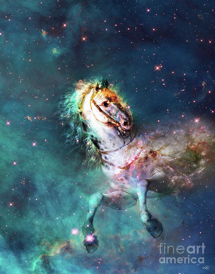 Space Digital Art - Free of the Carousel by Kenneth Rougeau Space Digital Art - Free of the Carousel by Kenneth Rougeau