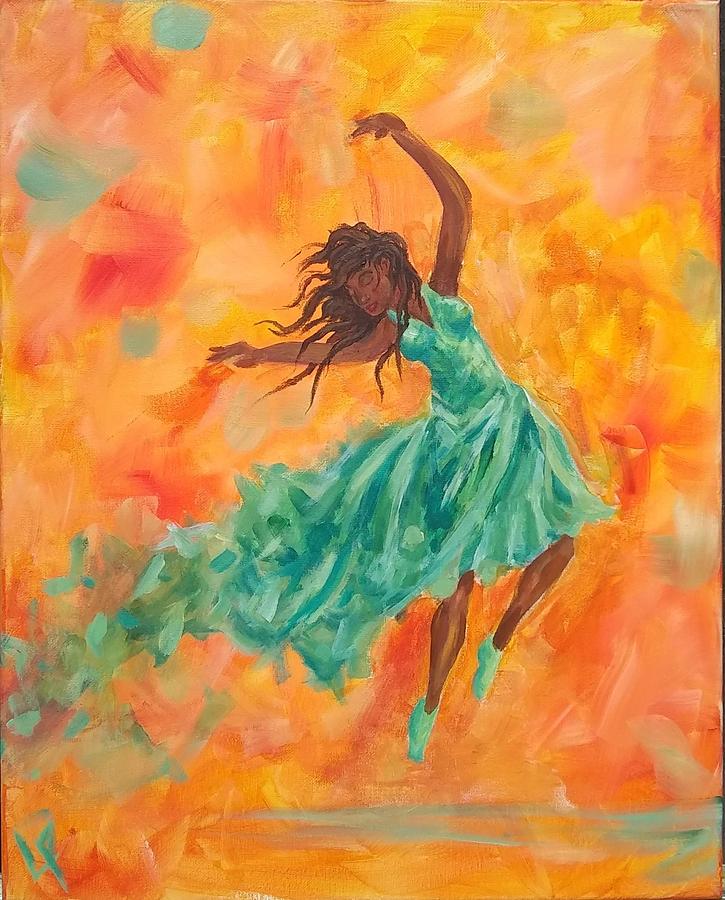 Freedom Dancer Painting by Lance Pikaart