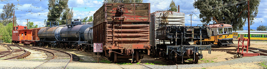 Freight Yard Photograph