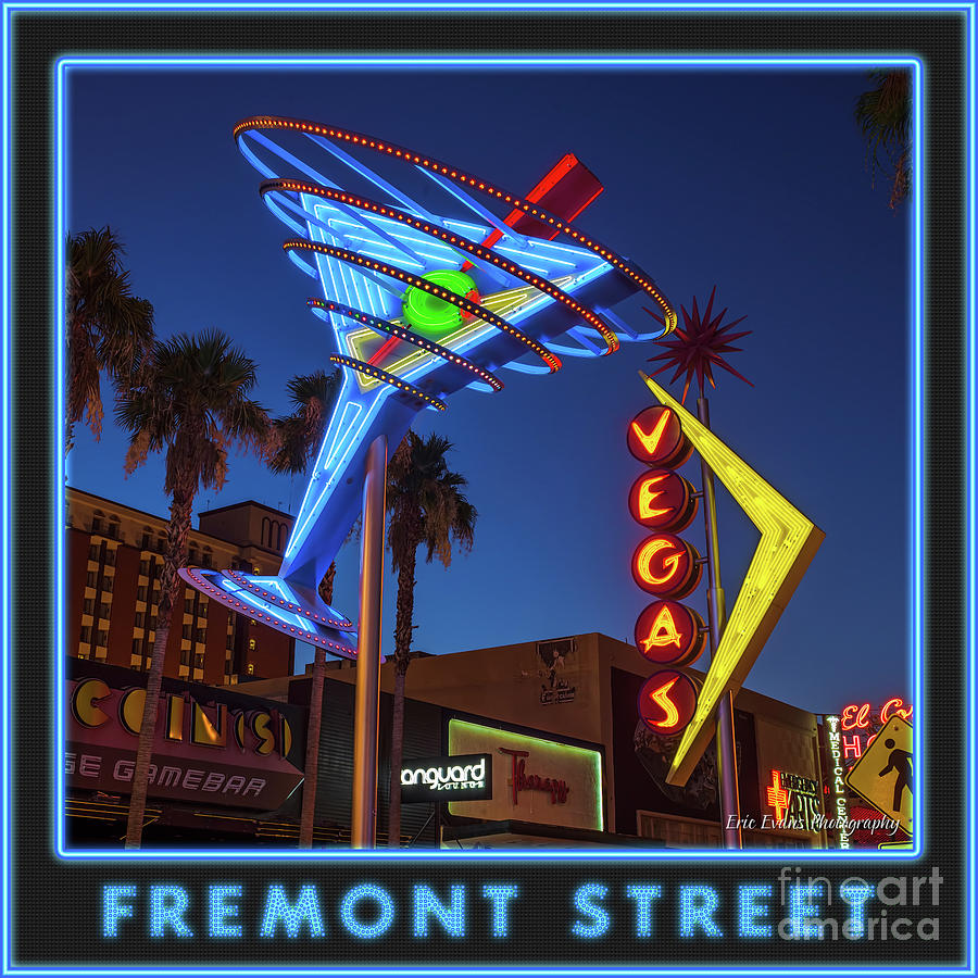 Fremont Street Gallery Button Photograph by Aloha Art