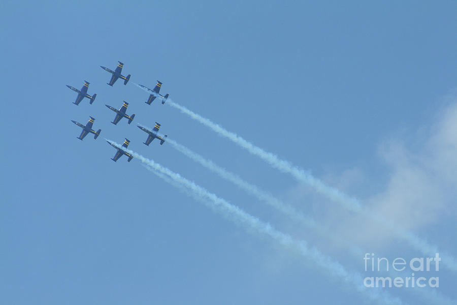 Up Movie Photograph - French Aerobatic Show by French School
