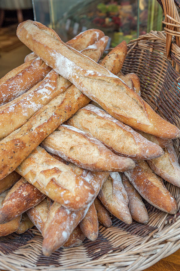 Baguette Photograph - French Bread, Cabourg, Normandy, France by Lisa S. Engelbrecht Baguette Photograph - French Bread, Cabourg, Normandy, France by Lisa S. Engelbrecht