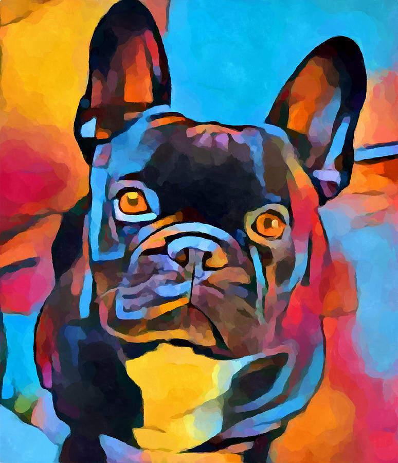 French Bulldog 5 Painting by Chris Butler