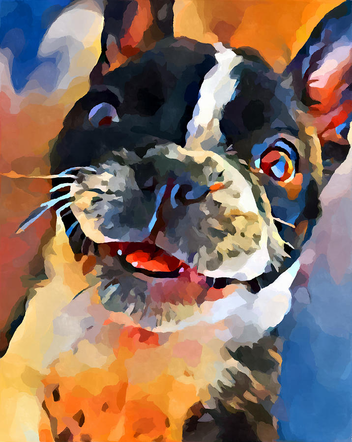 French Bulldog 8 Painting by Chris Butler