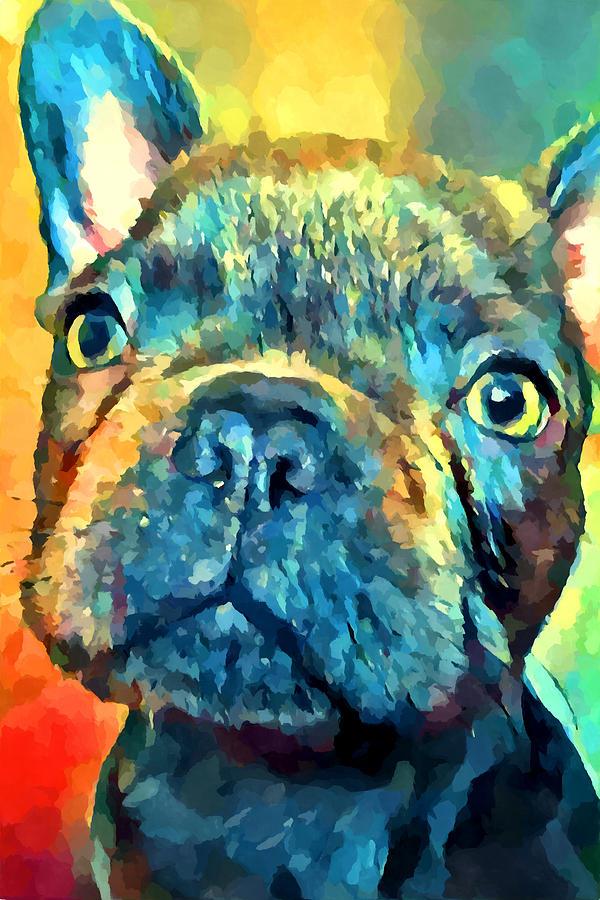 French Bulldog 9 Painting by Chris Butler