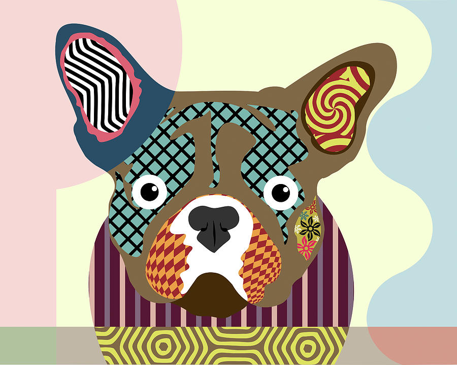 Animal Digital Art - French Bulldog by Lanre Adefioye