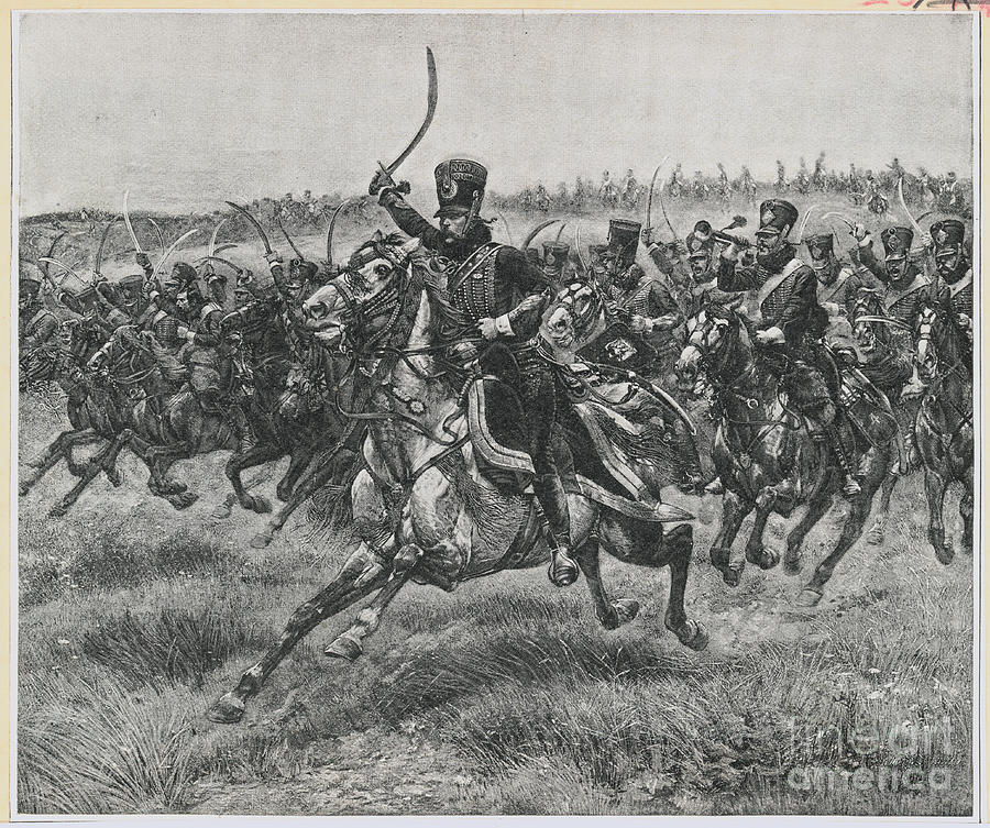 French Cavalry Scene Photograph by Bettmann
