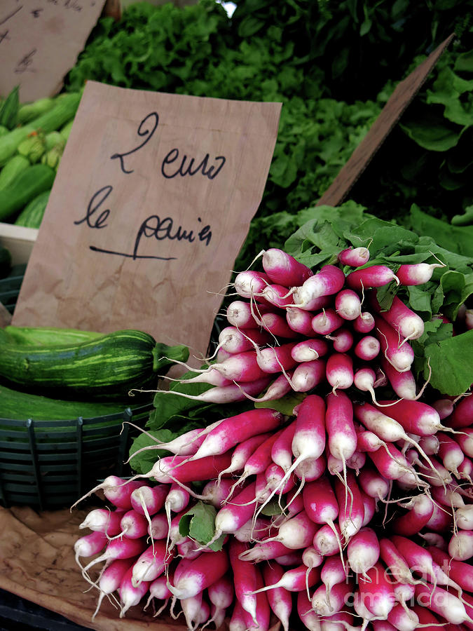 French Farmers Market Photograph by Terri Brewster