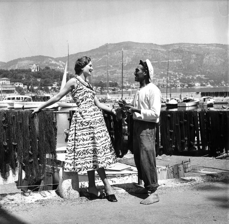 French Harbour Photograph by Bert Hardy