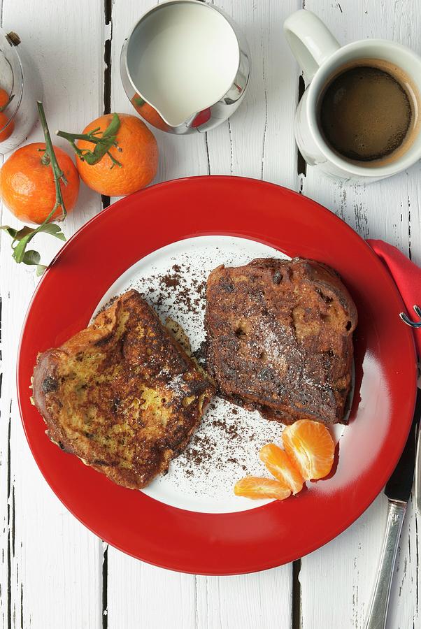 French Toast Breakfast Photograph by Spyros Bourboulis