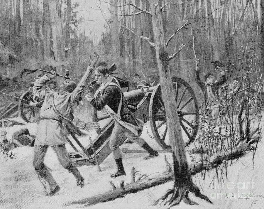 French Troops With Canon Fighting Photograph by Bettmann