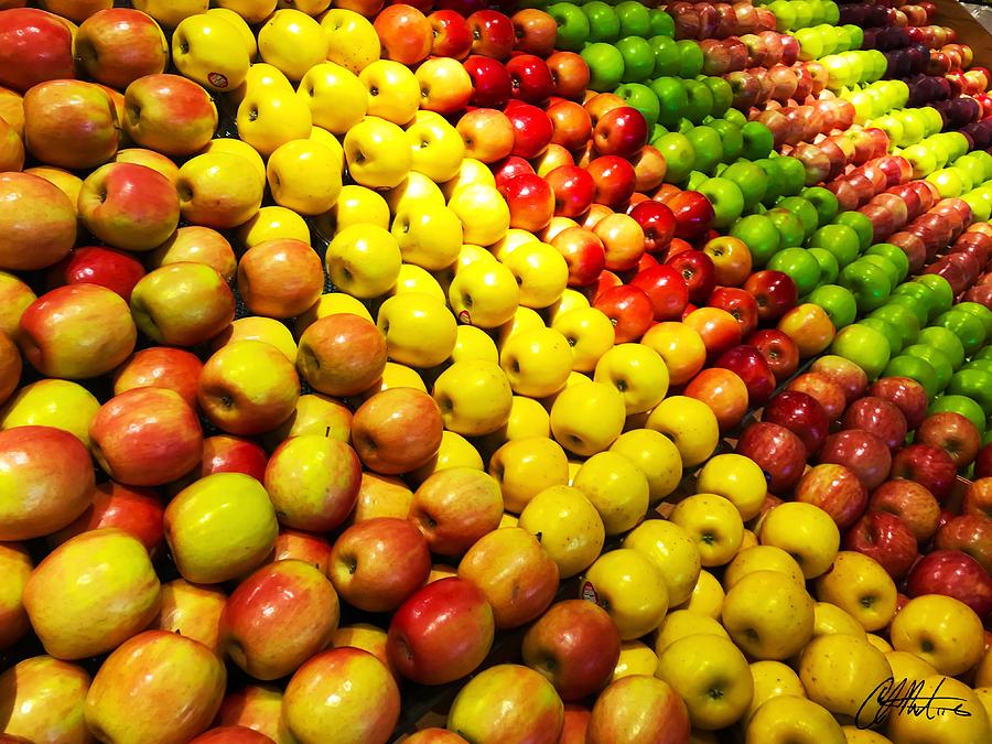 Fresh Apples Photograph by Chris Montcalmo