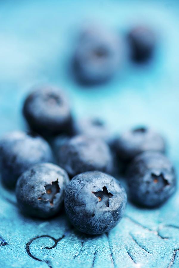 Fresh Blueberries close Up Photograph by Benno De Wilde Photography