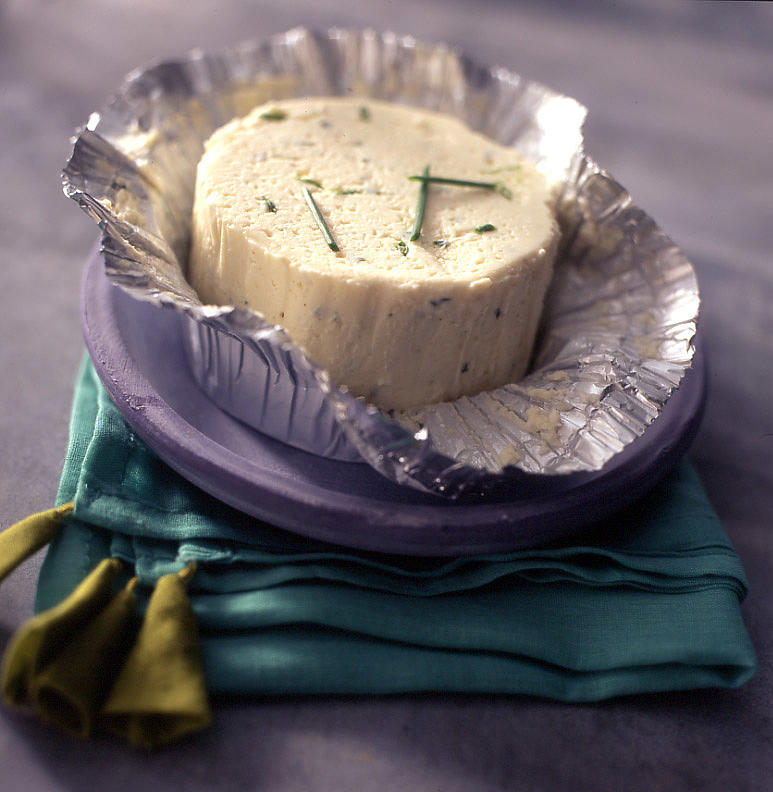 Fresh Cheese With Herbs Photograph by Hall