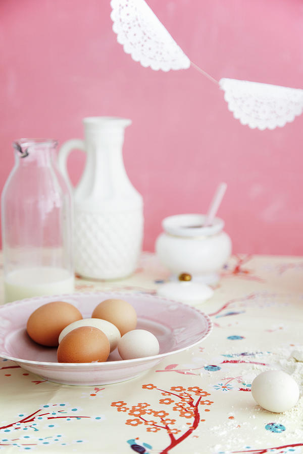 Fresh Eggs For Baking Photograph by Nicoline Olsen