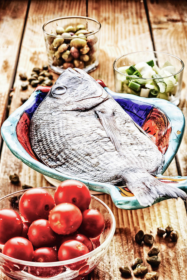 Fresh Fish, Foggia, Italy Digital Art by Maurizio Rellini
