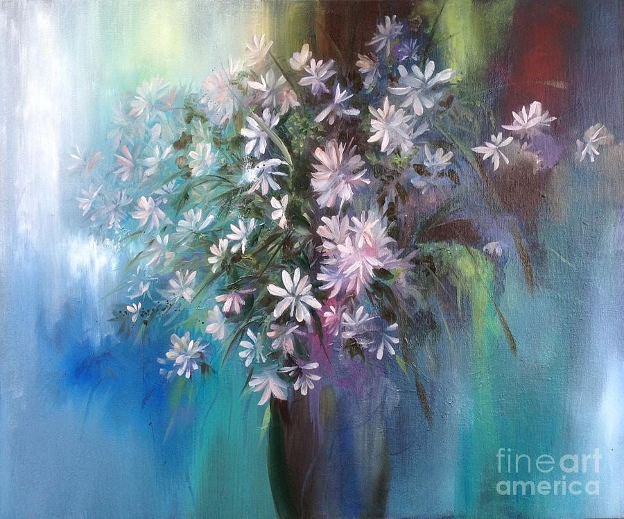 Flower Painting - Fresh from an English Garden  by Lizzy Forrester