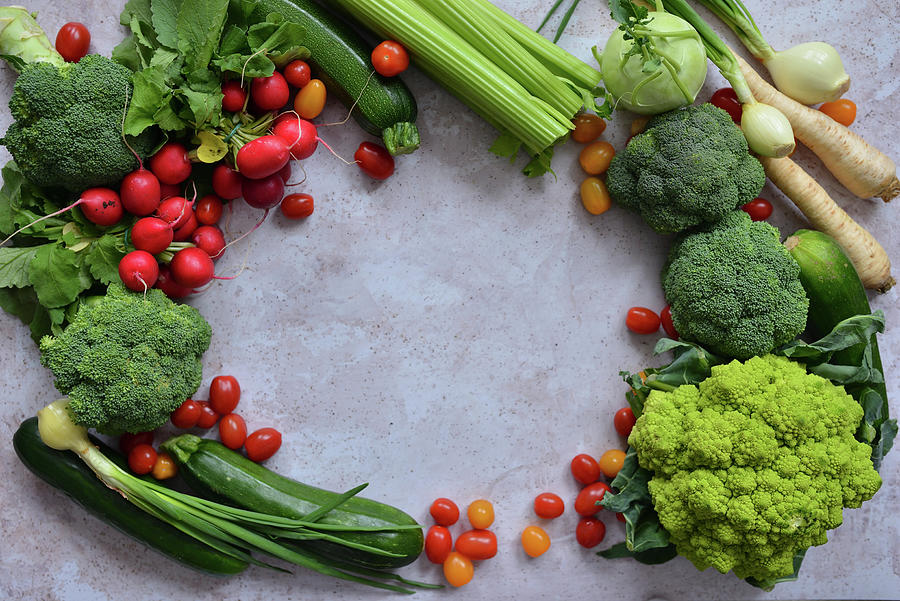 Fresh Green Healthy Vegetables Photograph by Karolina Smyk