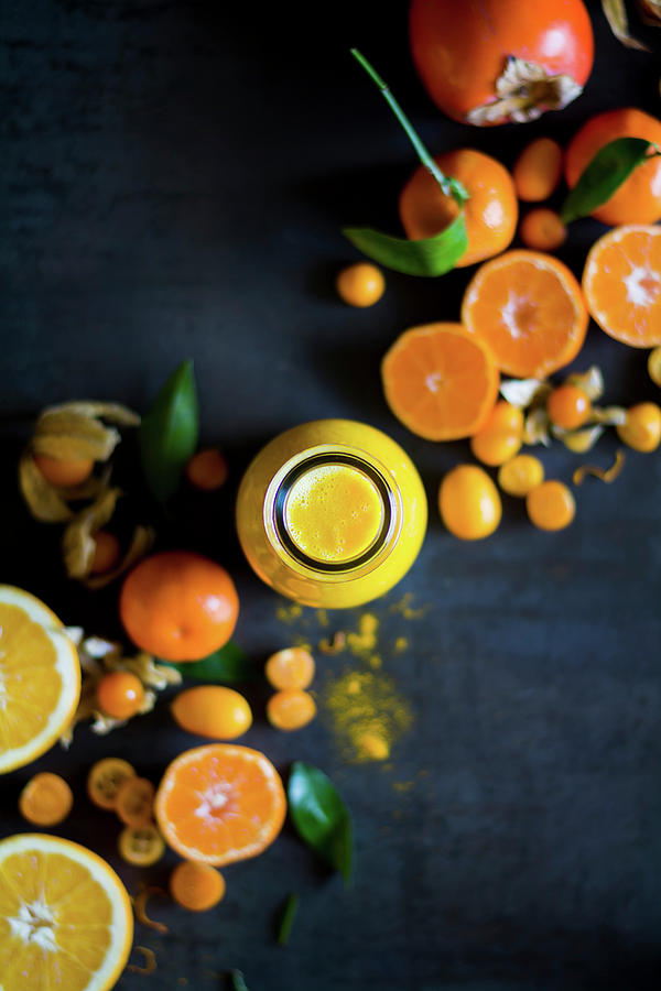 Fresh Pressed Multi-fruit Juice Photograph by Joanna Lewicka