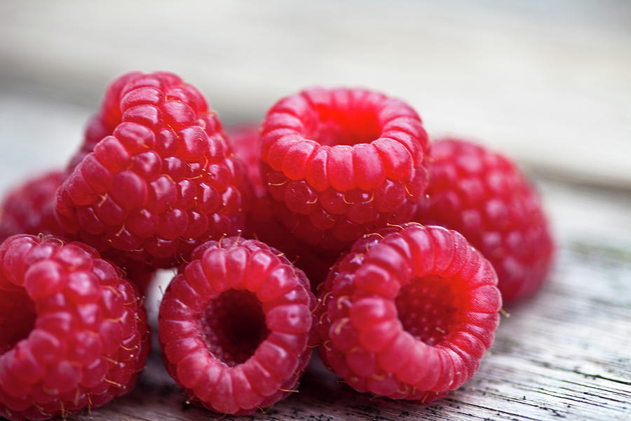 Fresh Raspberries Photograph by Westend61