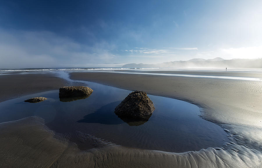 Beach Photograph - Fresh Start (or Morning Flare) by Dani Bs.