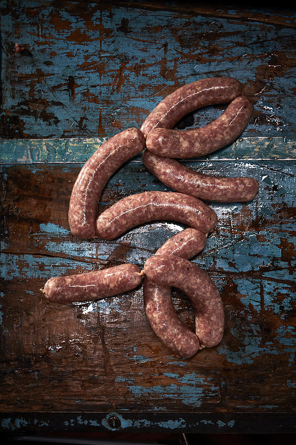 Fresh Thuringia Sausages Photograph by Maximilian Carlo Schmidt