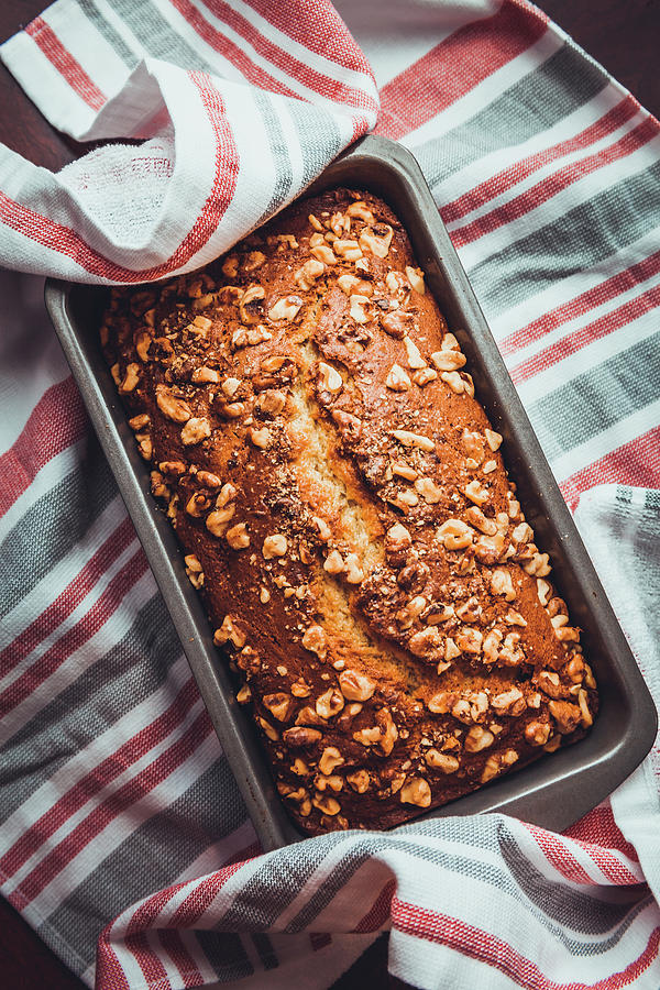 Freshly Baked Banana Bread by Jeanette Fellows Freshly Baked Banana Bread by Jeanette Fellows