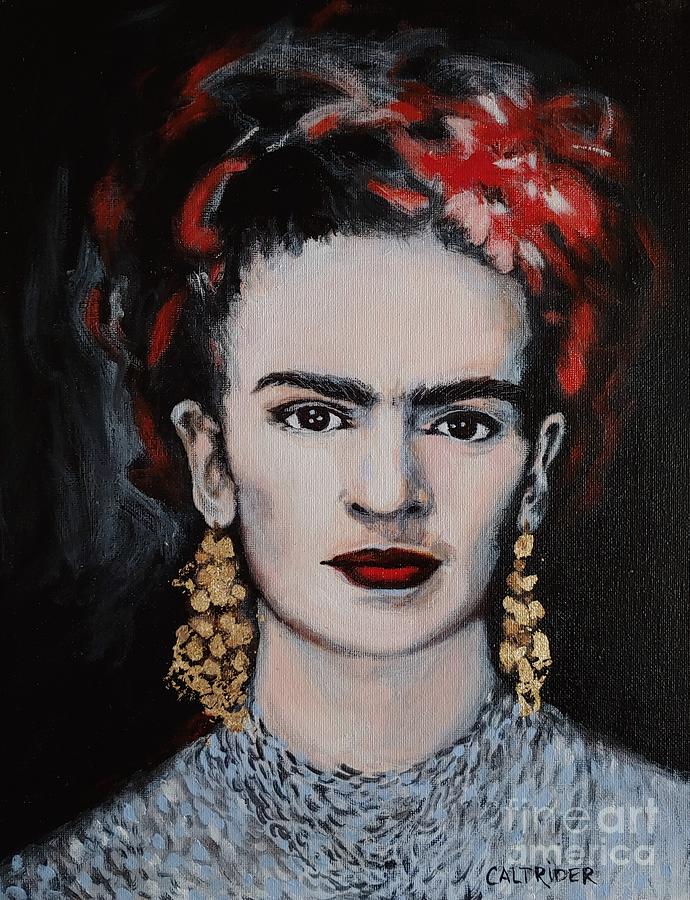 Frida Painting by Alison Caltrider